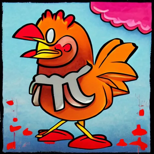 Image similar to here comes the funky chicken!