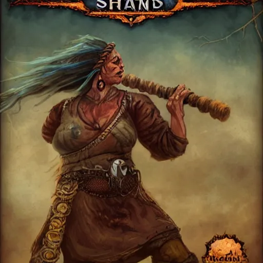 Prompt: shaman, deadlands