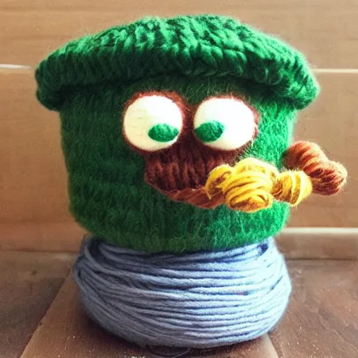 Image similar to yarn teemo