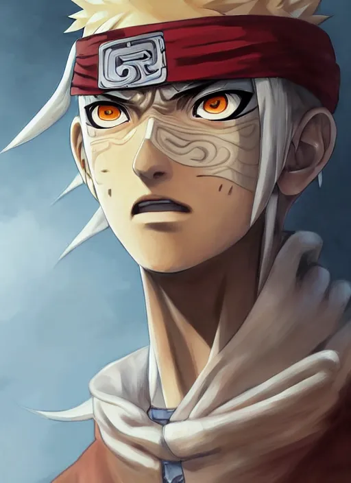 Prompt: a professional digita painting of Naruto Sage Mode, beautiful bone structure, symmetrical facial features, intricate, elegant, digital painting, concept art, smooth, sharp focus, illustration, from Attack on titan, art style by Ruan Jia and Mandy Jurgens and Ian Spriggs and William-Adolphe Bouguerea