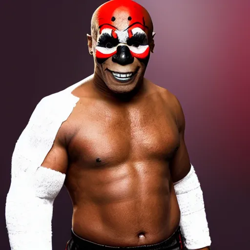 Prompt: mike tyson as papa shango