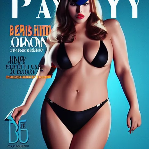 Prompt: beautiful 3 d cinema octane render incredible quality boris johnson!!!!!! on the cover of playboy!!!!!!! curvy!!