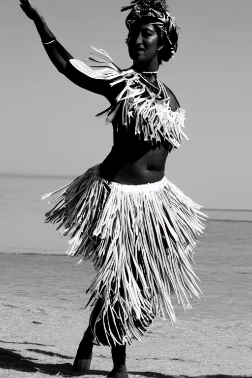 Image similar to female hula dancer black & white by kim taylor reece