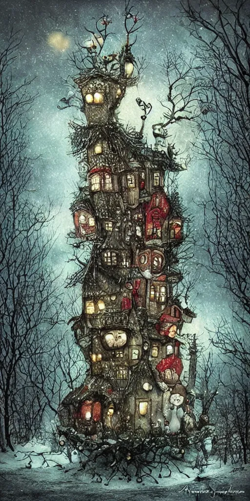 Image similar to christmas by alexander jansson