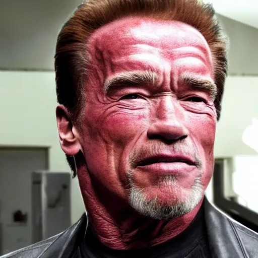 Prompt: Arnold Schwarzenegger in Sons of anarchy very detail4K quality super realistic
