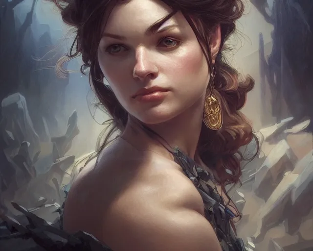 Image similar to photography of david palumbo, deep focus, d & d, fantasy, intricate, elegant, highly detailed, digital painting, artstation, concept art, matte, sharp focus, illustration, hearthstone, art by artgerm and greg rutkowski and alphonse mucha