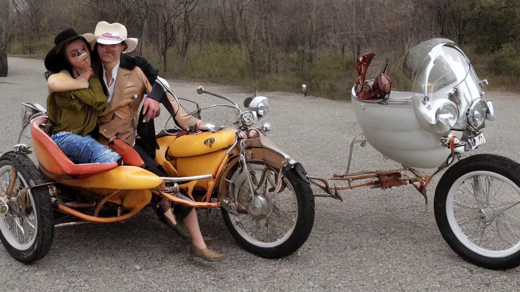 Prompt: ranchpunk inescapable sidecar made of kisss