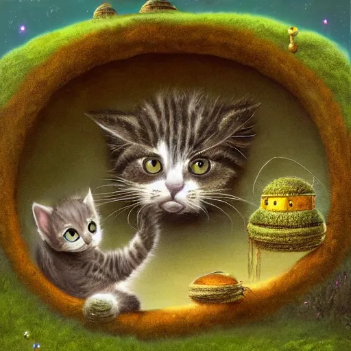 Image similar to kitten in Samorost