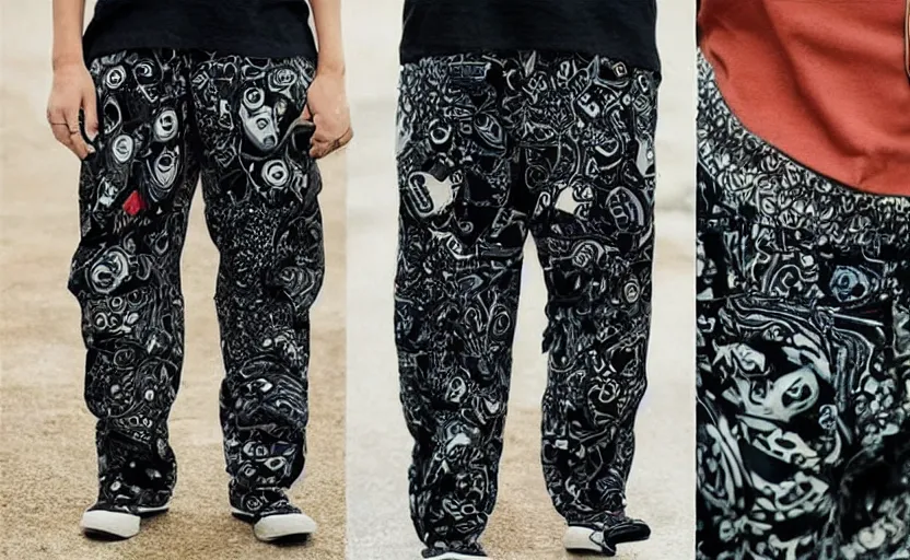 Prompt: the coolest pants in the world