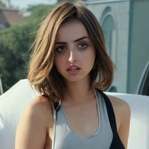 Image similar to photo of conehead ana de armas