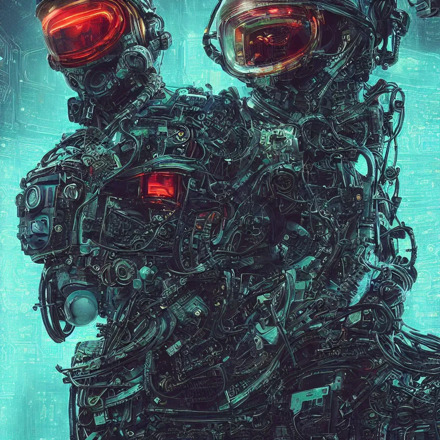 Image similar to portrait of a squid monster astronaut. full body portrait, intricate abstract. cyberpunk, intricate artwork. neon eyes, by Tooth Wu, wlop, beeple. octane render, trending on artstation, greg rutkowski very coherent symmetrical artwork. cinematic, hyper realism, high detail, octane render, 8k, minimalistic, hyperrealistic surrealism, award winning masterpiece with incredible details, a surreal vaporwave liminal space, highly detailed, trending on ArtStation