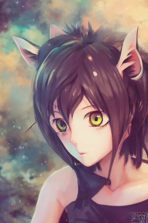 AI Art: catgirl by @Autumn Cloud