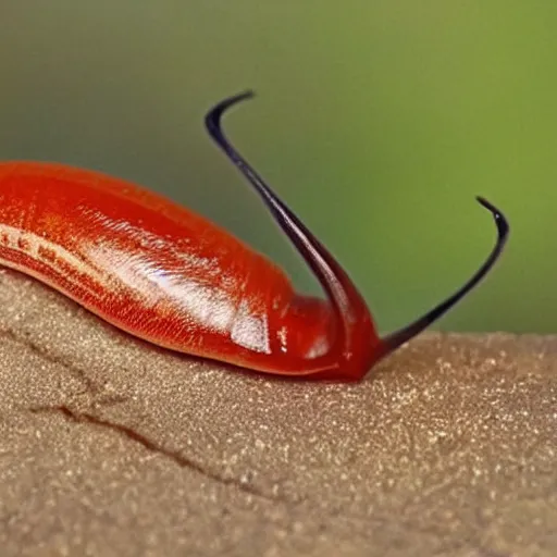 Image similar to a slug salting its food, art nouveau, beautiful