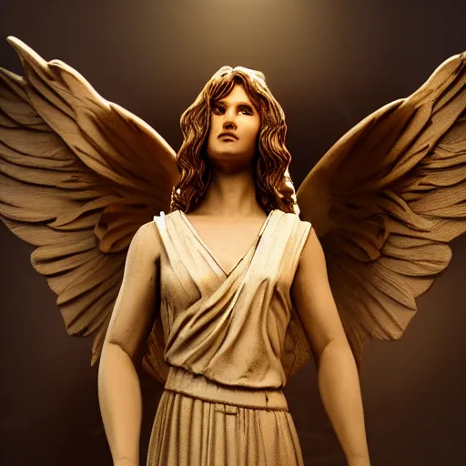 Image similar to biblically accurate angel highly detailed, dramatic lighting, cinematic, 4k