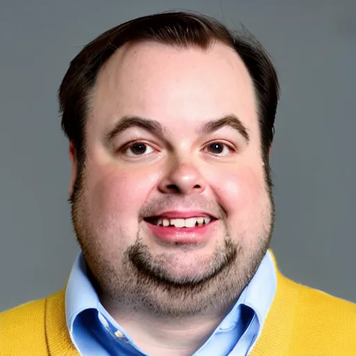 Image similar to rich evans, head and shoulders studio photo