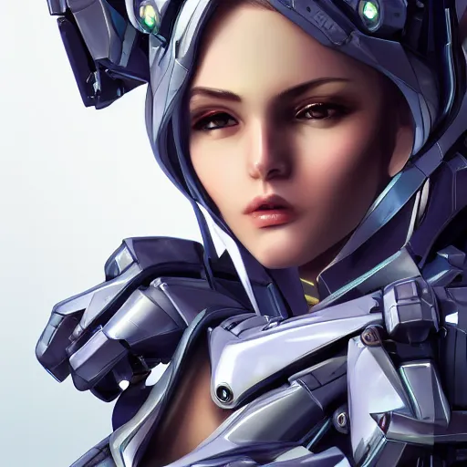 Image similar to heroine, beautiful, female mecha, ultra detailed, digital art, 8 k, hd, character, realistic, portrait, 3 d, hyperrealistic