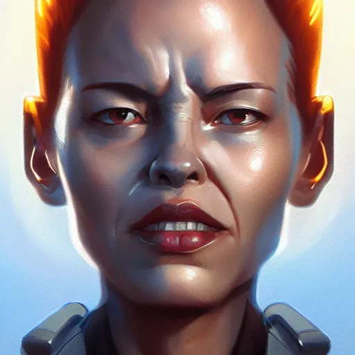 Image similar to face icon stylized minimalist terminator dark fate, loftis, cory behance hd by jesper ejsing, by rhads, makoto shinkai and lois van baarle, ilya kuvshinov, rossdraws global illumination