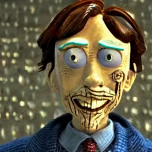 Image similar to A still of Bryan Cranston in the film Coraline, highly detailed, very detailed, extremely detailed, detailed, HD Quality, taken in the mid 2000s