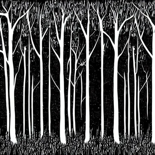 Image similar to forest, vector art