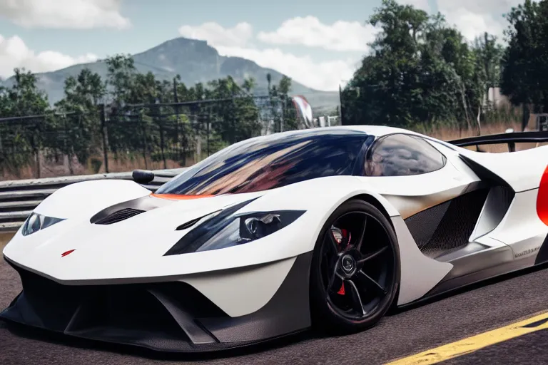 Image similar to photo wallpaper sport car gran turismo 7 forza horizon need for speed fast and furious 5 unreal engine supercar hypercar game concept car octane render, 4 khd 2 0 2 2 3 d cgi rtx style chrome reflexion global illumination ray tracing hdr arstation pixar and disney unreal