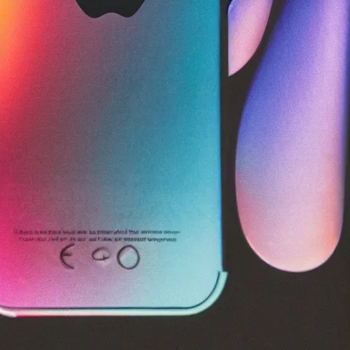 Prompt: promotional photograph for an iphone made in 2 0 4 0, award - winning photograph, studio lighting, advertisement, 4 k quality, 8 k quality, futuristic!!!! design!!!!! high detail