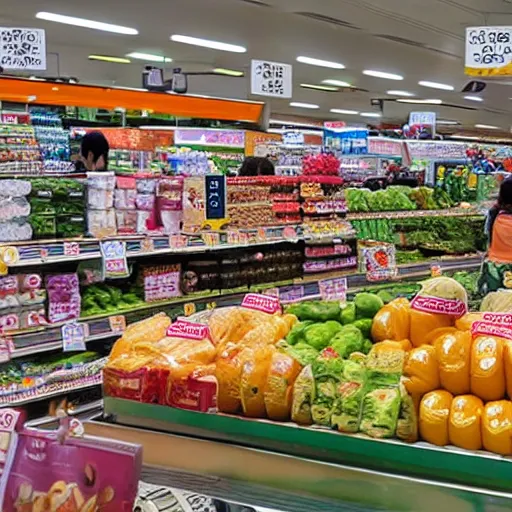 Prompt: singapore supermarket brand