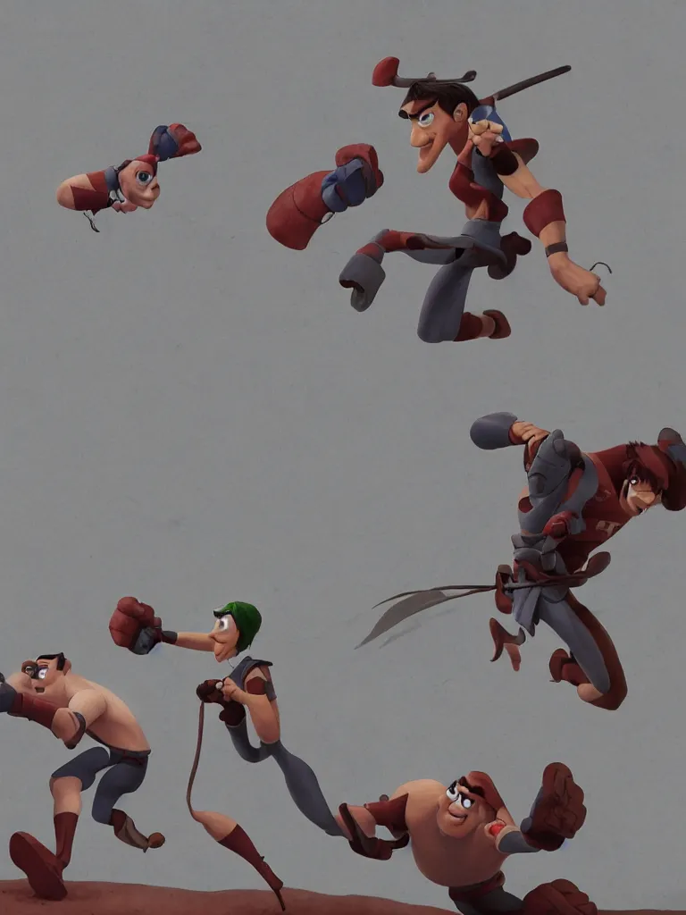 Image similar to fighting spirit by pixar concept artists, blunt borders, rule of thirds