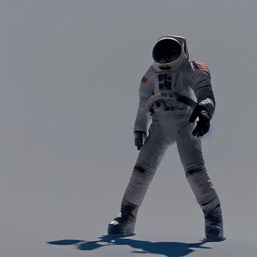 Prompt: apollo 8 earthrise cowboy in space, octane render, blender render, unreal engine, 3 5 mm