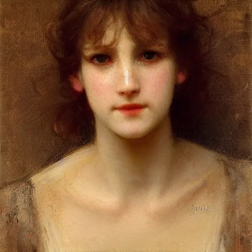 Image similar to portrait of a female android!!!!!! by charles amable lenoir