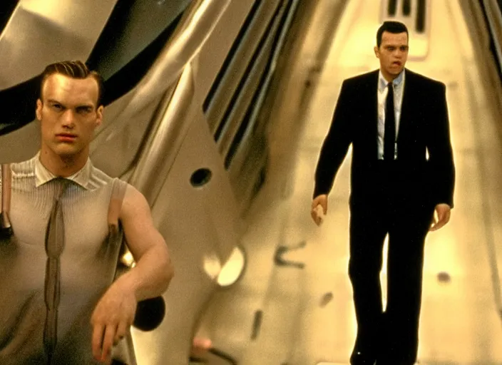 Image similar to scene from the 2007 science fiction film Gattaca