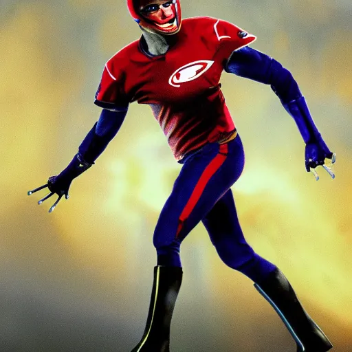 Prompt: Tom Brady as Cyclops from X-Men (2000), highly detailed, high quality, HD, 4k, 8k, Canon 300mm, professional photographer, 40mp, lifelike, top-rated, award winning, realistic, sharp, no blur, edited, corrected, trending