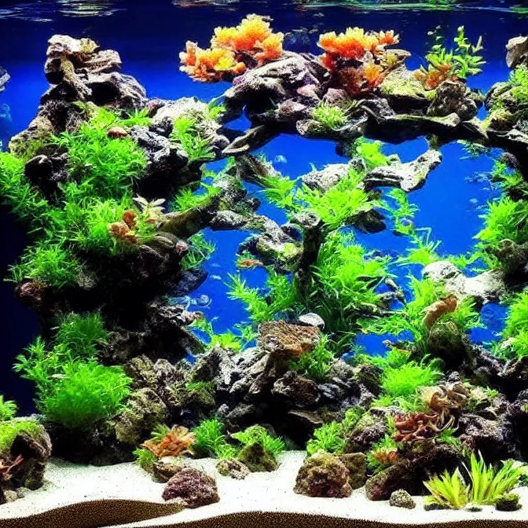 Image similar to aquarium landscale beautiful