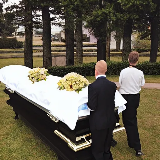 Prompt: Putting the fun in funeral