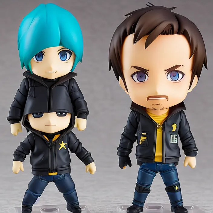 Prompt: Jesse Pinkman, An anime Nendoroid of Jesse Pinkman, figurine, detailed product photo