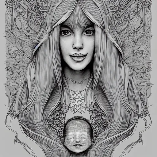 Prompt: a portrait of an incredibly beautiful, graceful, elegant, and sophisticated young blonde girl made of garlic, an ultrafine detailed illustration by james jean, intricate linework, bright colors, final fantasy, behance contest winner, vanitas, angular, altermodern, unreal engine 5 highly rendered, global illumination, radiant light, detailed and intricate environment