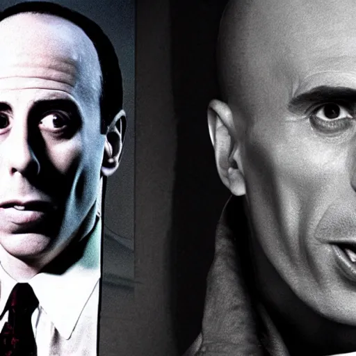 Prompt: jerry seinfeld as voldemort award winning stunning photography