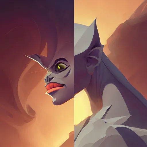 Prompt: face icon stylized minimalist gargoyles, loftis, cory behance hd by jesper ejsing, by rhads, makoto shinkai and lois van baarle, ilya kuvshinov, rossdraws global illumination