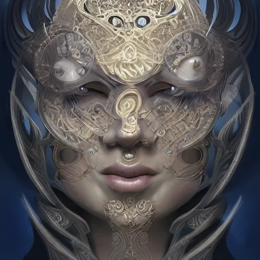 Image similar to an instrument, d & d, fantasy, intricate, elegant, symmetrical face, highly detailed, digital painting, artstation, concept art, smooth, sharp focus, illustration