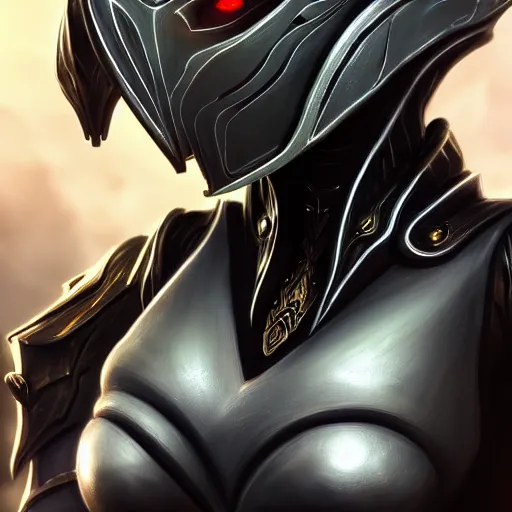 Image similar to highly detailed exquisite fanart, of a beautiful female warframe, but as an anthropomorphic robot dragon, matte black metal armor, close-up shot, holding a gun, epic cinematic shot, professional digital art, high end digital art, singular, realistic, captura, DeviantArt, artstation, Furaffinity, 8k HD render