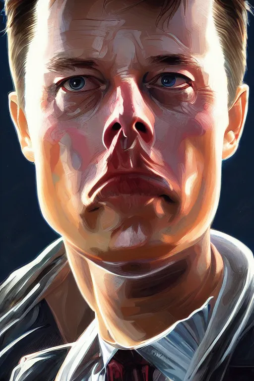 Prompt: elon musk as marty mcfly, realistic portrait, symmetrical, highly detailed, digital painting, artstation, concept art, smooth, sharp focus, illustration, cinematic lighting, art by artgerm and greg rutkowski and alphonse mucha