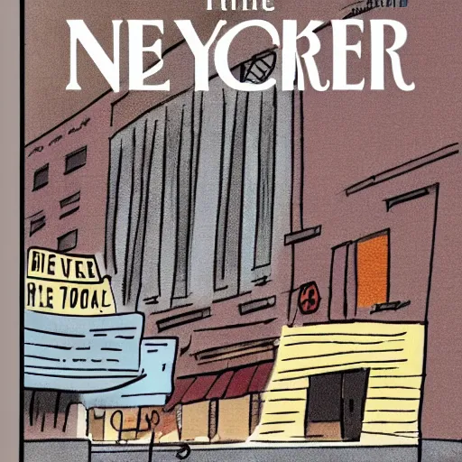 Prompt: sempe, newyorker style
