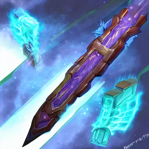 Image similar to energy sword, science fiction, magic item, d & d, concept art,