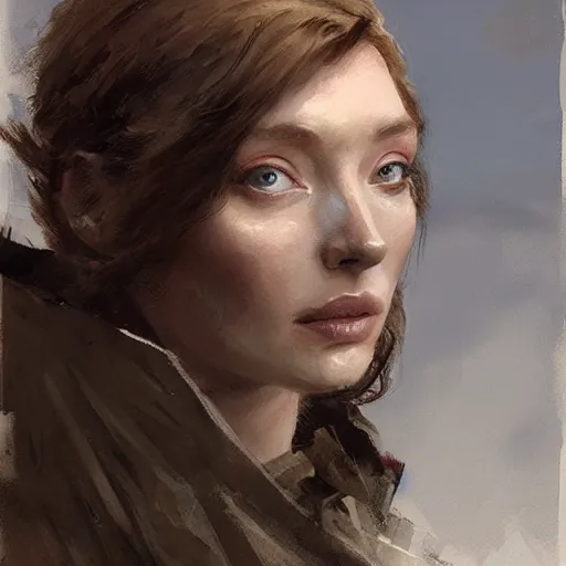 Prompt: portrait of actress eleanor tomlinson, colourised, face portrait, epic, tragic, military art, fantasy, dieselpunk, hd shot, digital portrait, beautiful, artstation, comic style, by artgerm, guy denning, jakub rozalski, magali villeneuve and charlie bowater