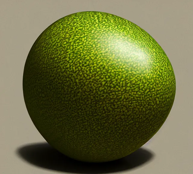 Image similar to a 4 k photorealistic photo of a 🍈