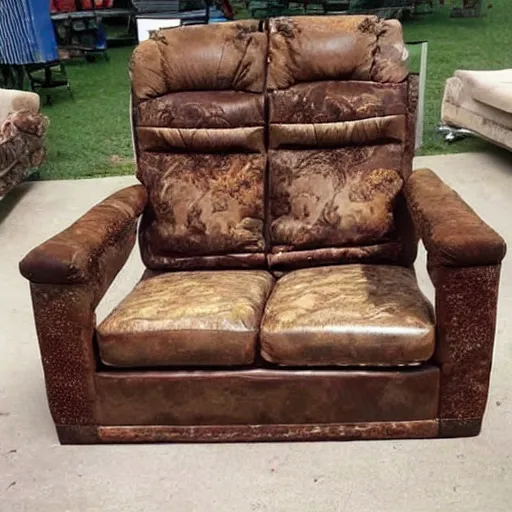 Image similar to ugly furniture for sale on facebook,