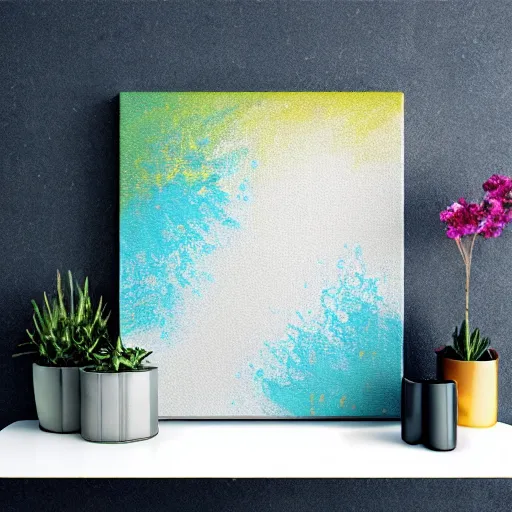 Image similar to canvas with raised paint textures