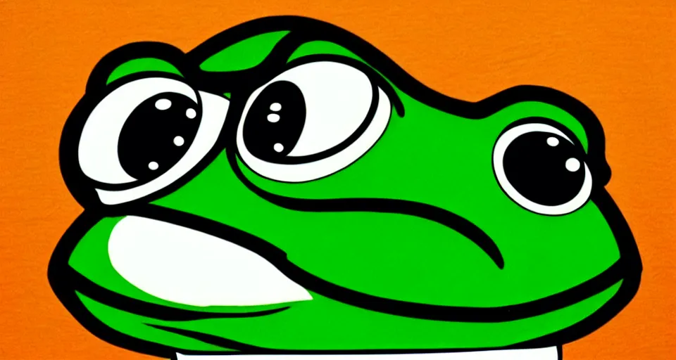 Image similar to mega pepe