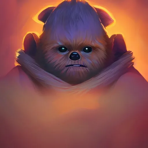 Image similar to face icon stylized minimalist ewoks, loftis, cory behance hd by jesper ejsing, by rhads, makoto shinkai and lois van baarle, ilya kuvshinov, rossdraws global illumination