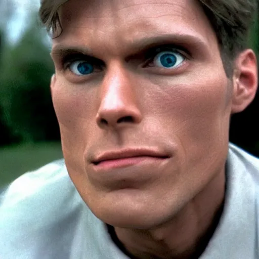 Prompt: Live Action Still of Jerma in The Truman Show, real life, hyperrealistic, ultra realistic, realistic, highly detailed, epic, HD quality, 8k resolution, film still