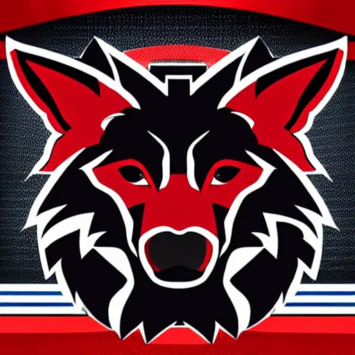 Image similar to nfl logo for the washington redwolves